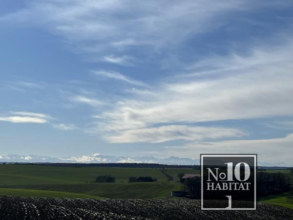 Mauvezin (32120) Propriété 200m² - 5 chambres - Dépendances - Vue Pyrénées