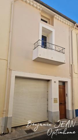 Maison de ville avec grand garage et cour – Béziers