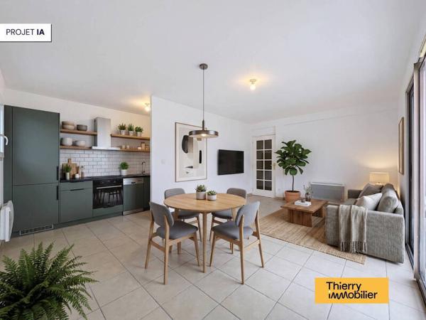 Appartement 3 pièces                                        - 44600 Saint-Nazaire - Centre Réf : 131067