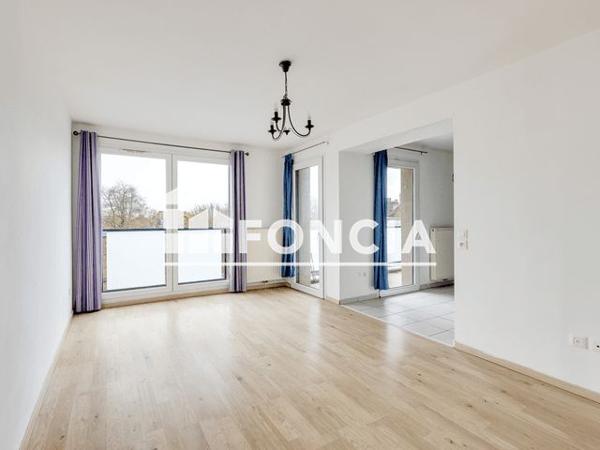 À vendre Appartement 3 pièces 60 m² - Mons-en-barœul 59370