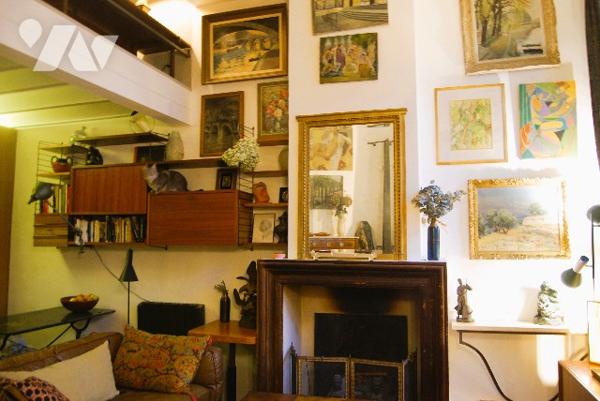 CHAMPS DE MARS  -  Dans un immeuble de prestige, maison de 3 pièces