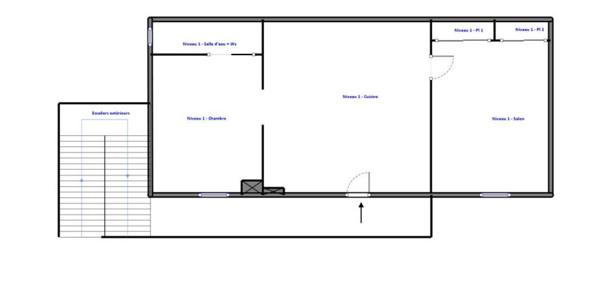 Immeuble de rapport Bron 66.63 m2