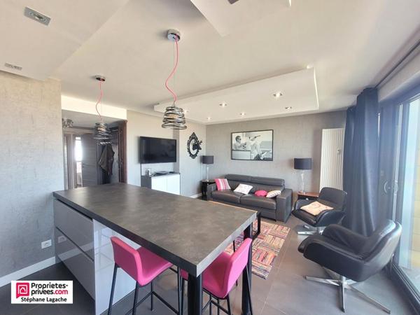 Appartement Le Touquet Paris Plage 3 pièce(s) 60 m2 vue mer avec terrasse garage et cave