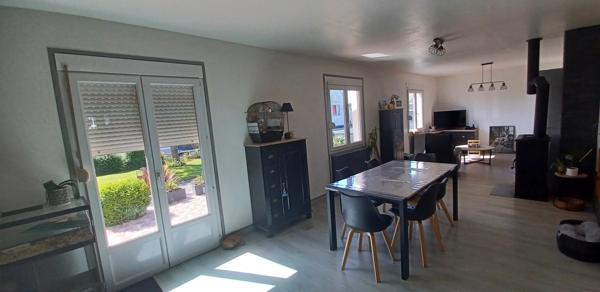 Maison à vendre 5 pièces, sous-sol, deux terrasses, jardin clos à GODERVILLE (76)