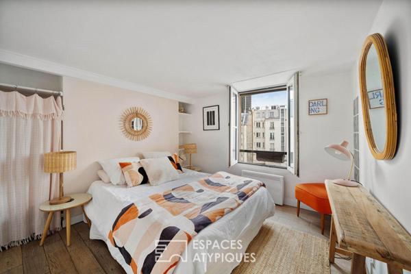 Mini-loft en dernier étage