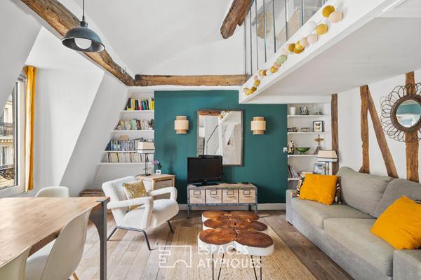 Mini-loft en dernier étage