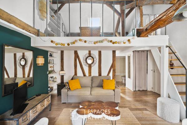 Mini-loft en dernier étage
