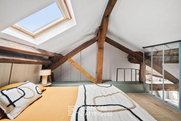 Mini-loft en dernier étage