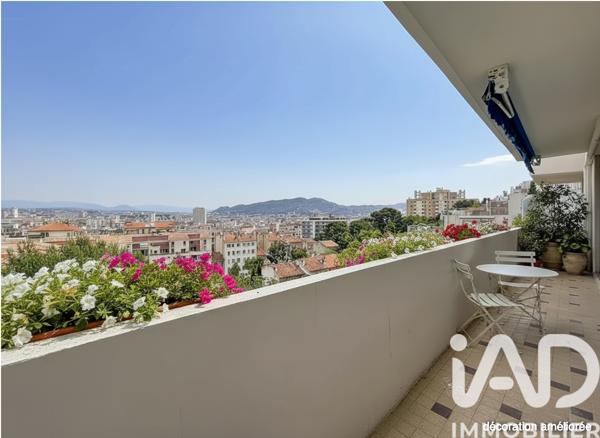 Appartement à vendre 4 pièces 60,95 m² Marseille 6