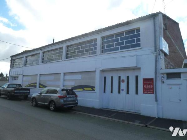 Ancien garage automobile à VENDRE à CAUDRY. 