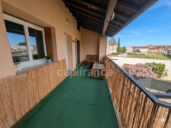 IMMEUBLE DE RAPPORT DE 205 M2, PROCHE CENTRE VILLE, 3 APPARTEMENTS RÉNOVÉS ET LOUÉS, TYPES T3, 20 880€/AN SOIT 11,29% DE RENTABILITÉ BRUT, FIBRE OPTIQUE