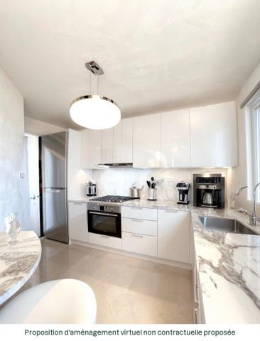 Appartement à vendre spacieux F4 avec deux balcons