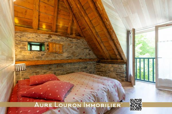 Saint-Lary-Soulan (65170) GRANGE AMENAGÉE EN GÎTE / CHAMBRES D’HÔTES SUR LA ROUTE D'ESPAGNE (SAINT-LARY 5KM).