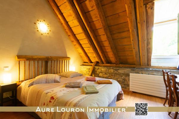 Saint-Lary-Soulan (65170) GRANGE AMENAGÉE EN GÎTE / CHAMBRES D’HÔTES SUR LA ROUTE D'ESPAGNE (SAINT-LARY 5KM).