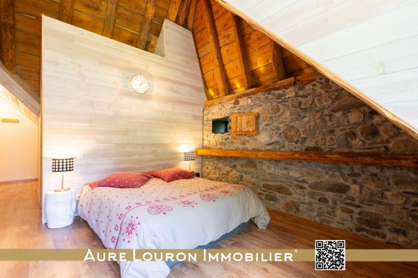 Saint-Lary-Soulan (65170) GRANGE AMENAGÉE EN GÎTE / CHAMBRES D’HÔTES SUR LA ROUTE D'ESPAGNE (SAINT-LARY 5KM).