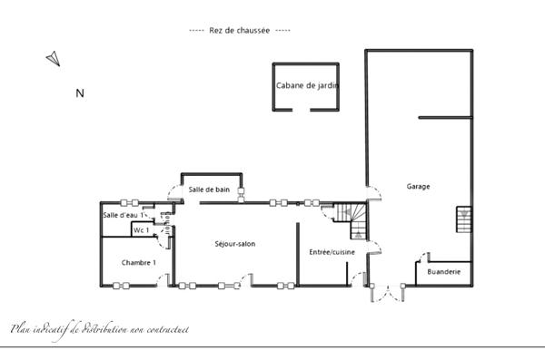 Maison à vendre 8 pièces VOLVIC (63) - 5 chambres, terrain, grand garage et caves