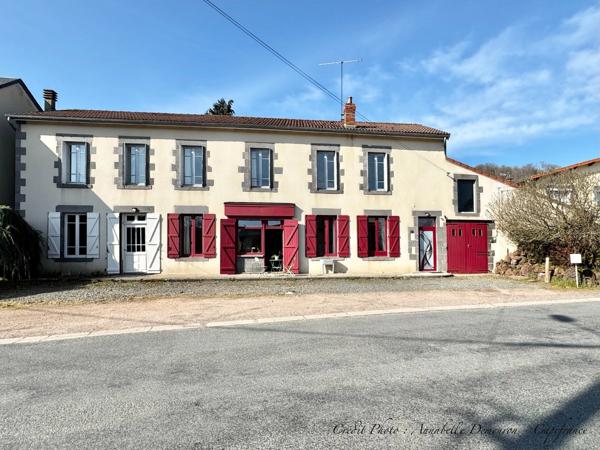 Maison à vendre 8 pièces VOLVIC (63) - 5 chambres, terrain, grand garage et caves