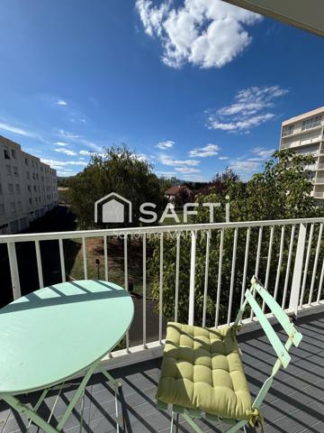 Appartement meublé T4 bis, 92m2, ascenseur et parking privé