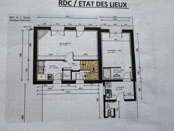 Maison début 1900 Centre-ville