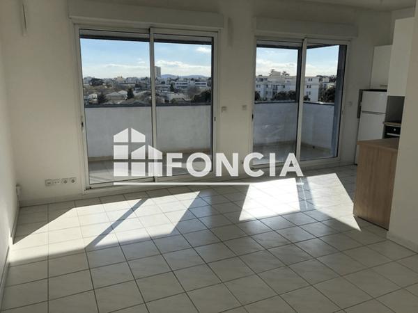 Location Appartement 3 pièces 62.4 m² - LA NOUVELLE CITADELLE BAT A ETG 6 APT 604 - 673 CHEMIN DE MOULARES Montpellier 34070
