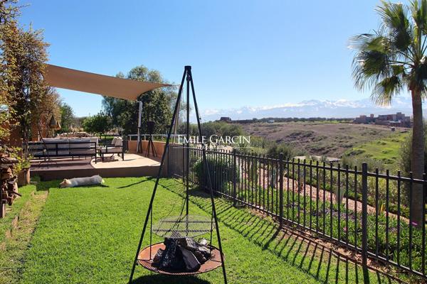 À vendre maison au pied des montagnes de l'Atlas à Marrakech