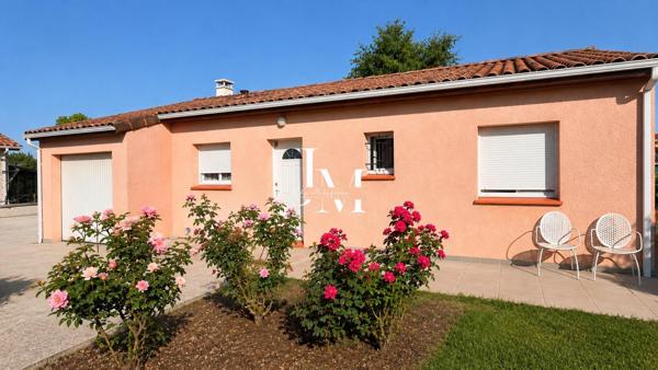 Maison T4 plain-pied avec jardin et garage