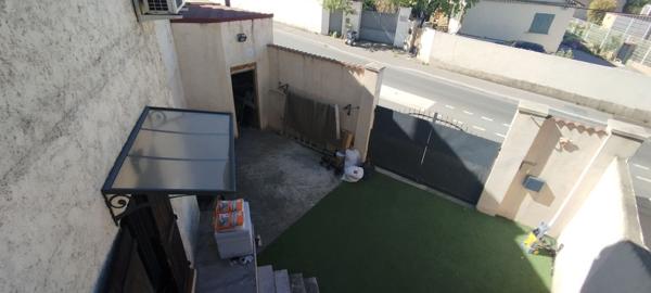 A VENDRE MARSEILLE 13014  SAINTE-MARTHE MAISON T3/4 TERRASSE JARDIN