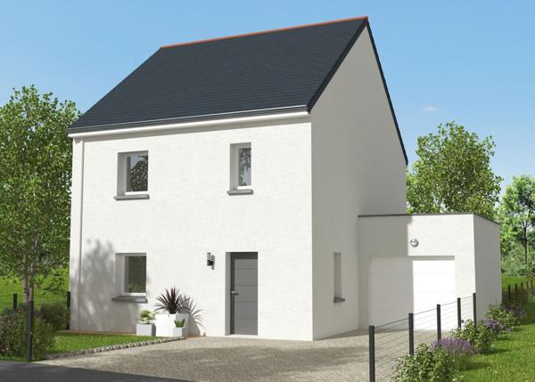 Terrain + Maison à vendre 5 pièces - 110 m²