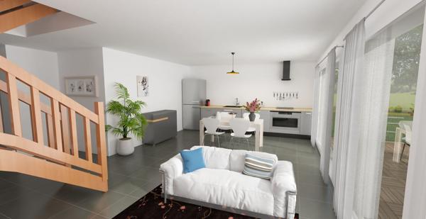 Terrain + Maison à vendre 5 pièces - 110 m²