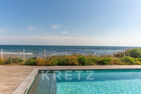 Villa d'exception en première ligne sur la plage