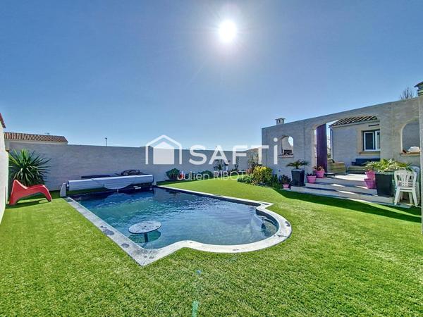 Maison T5 4 chambres 117 m² piscine