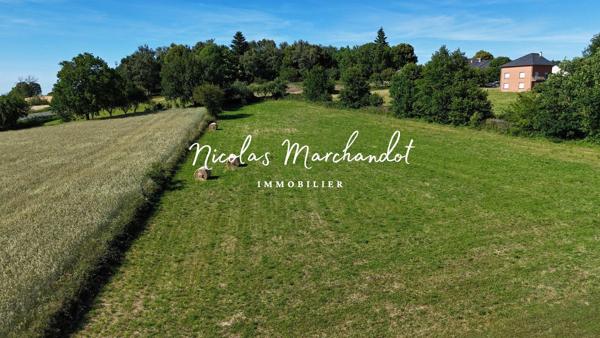 Magnifique terrain avec vue dégagée
