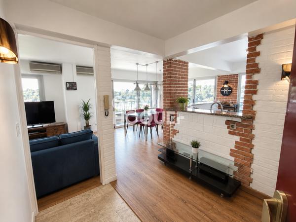LE CANNET – Spacieux appartement avec terrasse, parking et fort potentiel