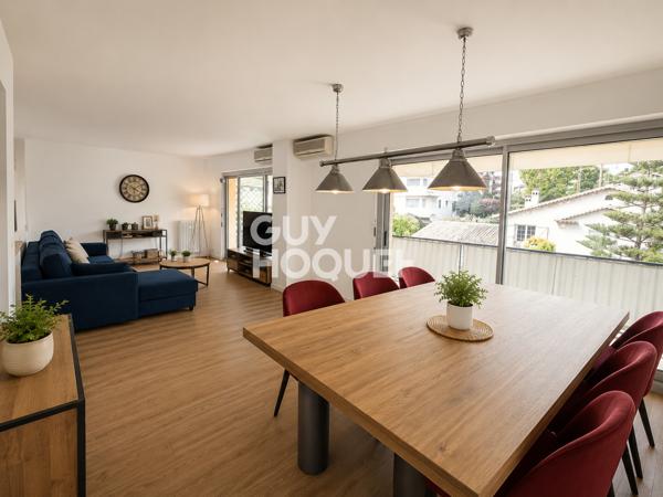 LE CANNET – Spacieux appartement avec terrasse, parking et fort potentiel