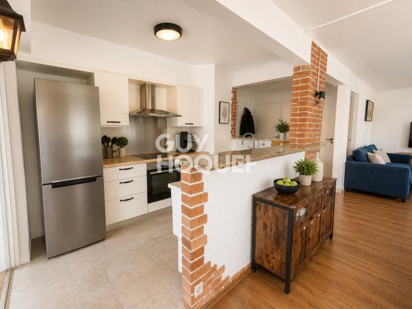 LE CANNET – Spacieux appartement avec terrasse, parking et fort potentiel