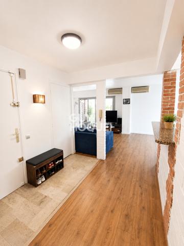 LE CANNET – Spacieux appartement avec terrasse, parking et fort potentiel