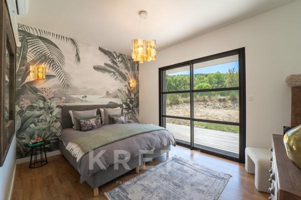 PROCHE AIX-EN-PROVENCE I VILLA CONTEMPORAINE DE PLAIN-PIED AU FORT POTENTIEL