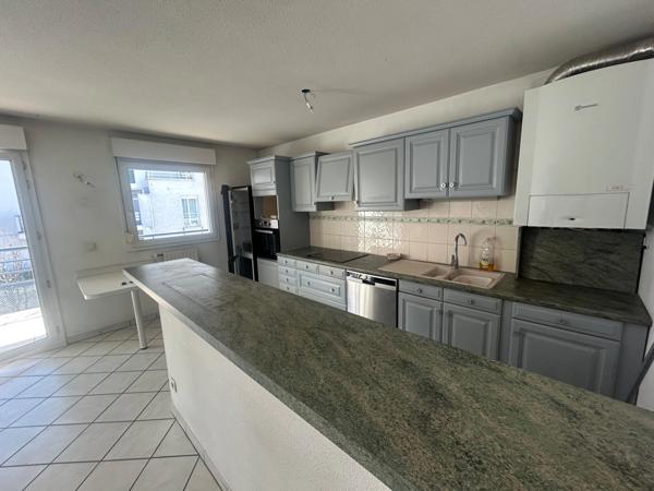 aix les bains appartement 4 pièces 84 m2 env avec terrasse, cave et garage