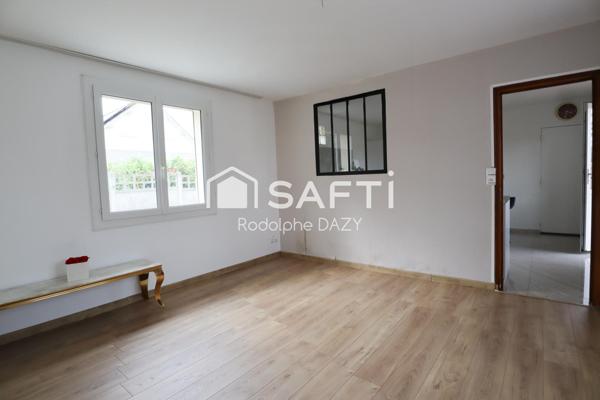 Plain pied proche gare//on pose ses meubles