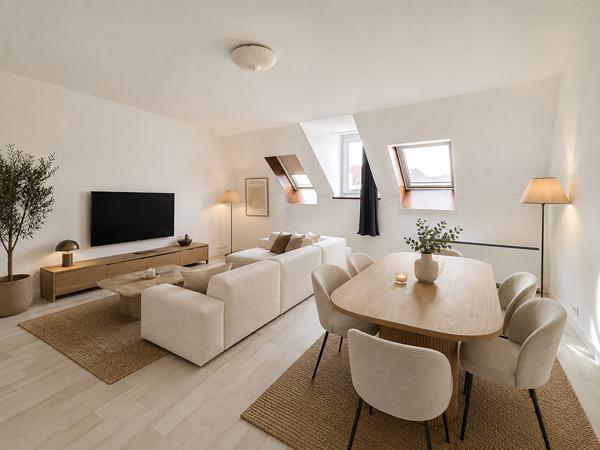 Appartement F3 duplex au dernier étage à 5min à pieds de la gare