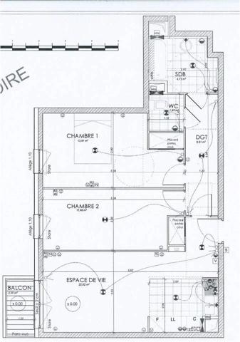 Vente Appartement 3 pièces 59 m2 à Montreuil
