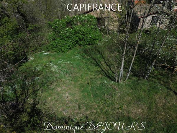 ARDECHE - VALLÉE DE L'EYRIEUX - LE CHEYLARD - GRANGES EN PIERRES de 120M² - TERRAIN 2HA dont 1200m² en zone UCA