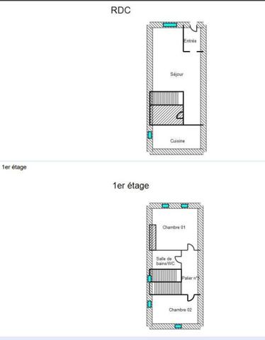 Immeuble 7 pièces - 123 m²