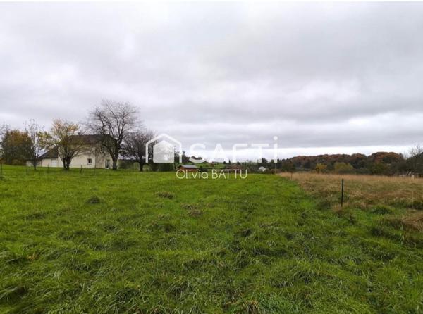 Terrain constructible à Uzemain !