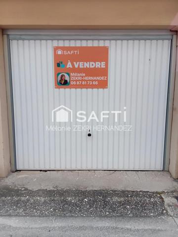 Garage situé dans copropriété sécurisée et fermée