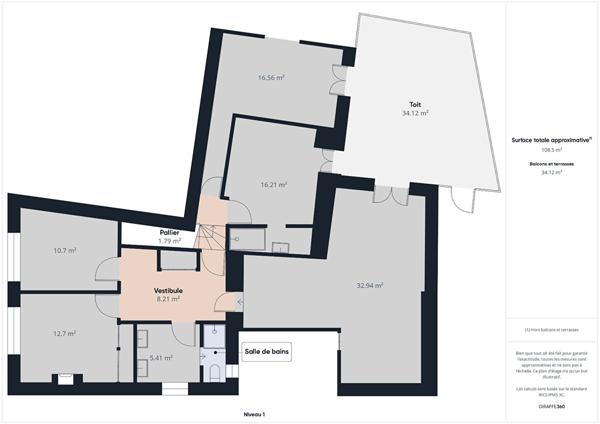 Maison Malissard 7 pièces 205 M2