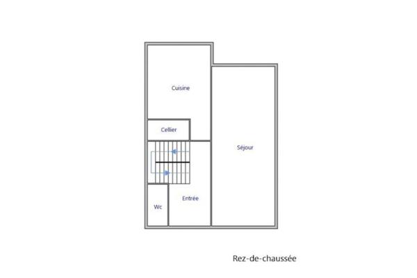 Maison à vendre 3 pièces de 72 m²