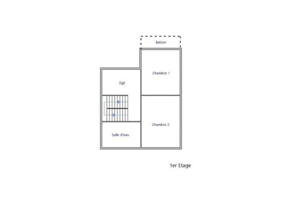 Maison à vendre 3 pièces de 72 m²