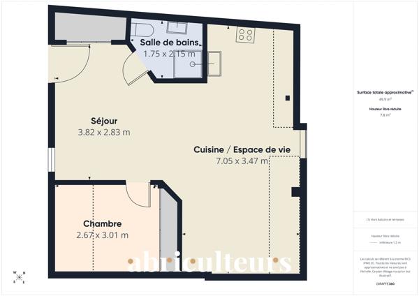 Appartement vue mer en vente au Croisic (44490)