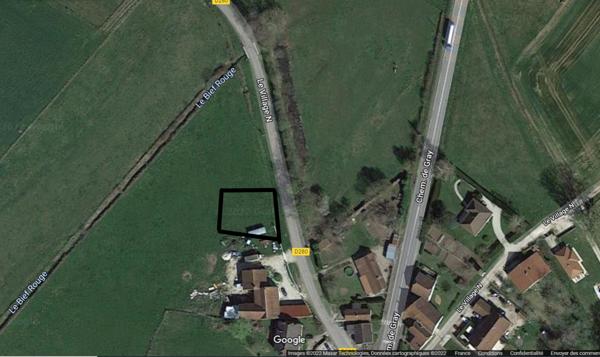 Achat terrain près de SAUVIGNEY LES PESMES - 1500 m² - 35 000 €